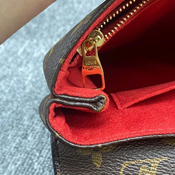 100% Authentic Louis Vuitton Saint Placide Brown Monogram Canvas Shoulder Bag - Picture 11 of 14